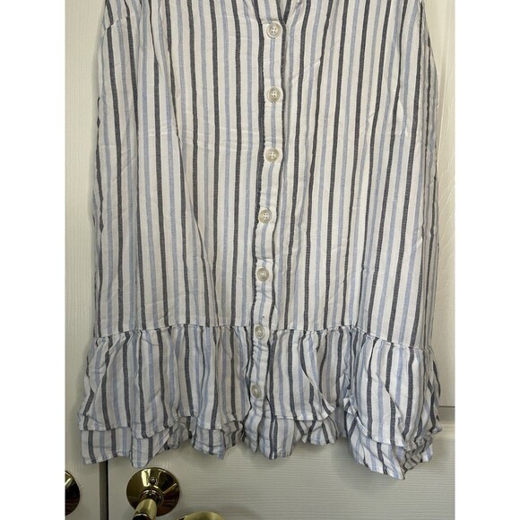 Lulus Striped Mini Summer Tank Dress Women Medium - Picture 5 of 8